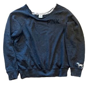 Victoria's Secret Black Crew Neck Sweater